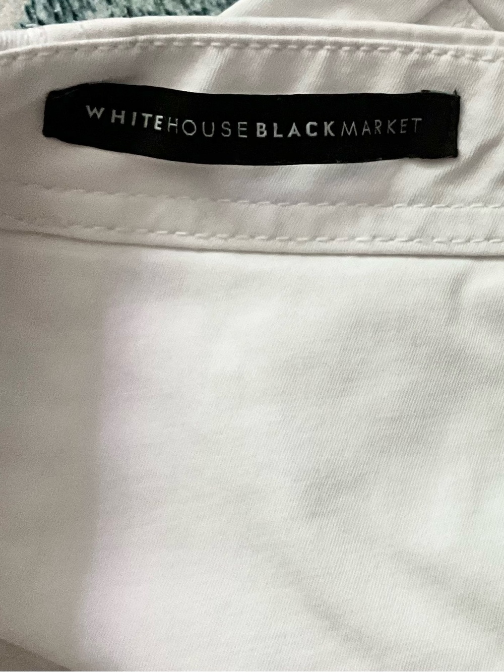WHBM The Slim Crop White Cargo Pants - Picture 10 of 14